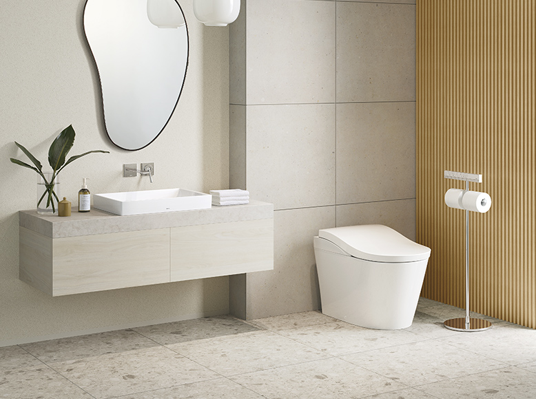 いつも通りにトイレを使うだけで便の情報を蓄積。アプリを通じて生活へのアドバイスも。「NEOREST　LS-W／AS-W（TOTO）」