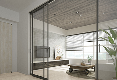 グラビオ羽目板V　古木柄