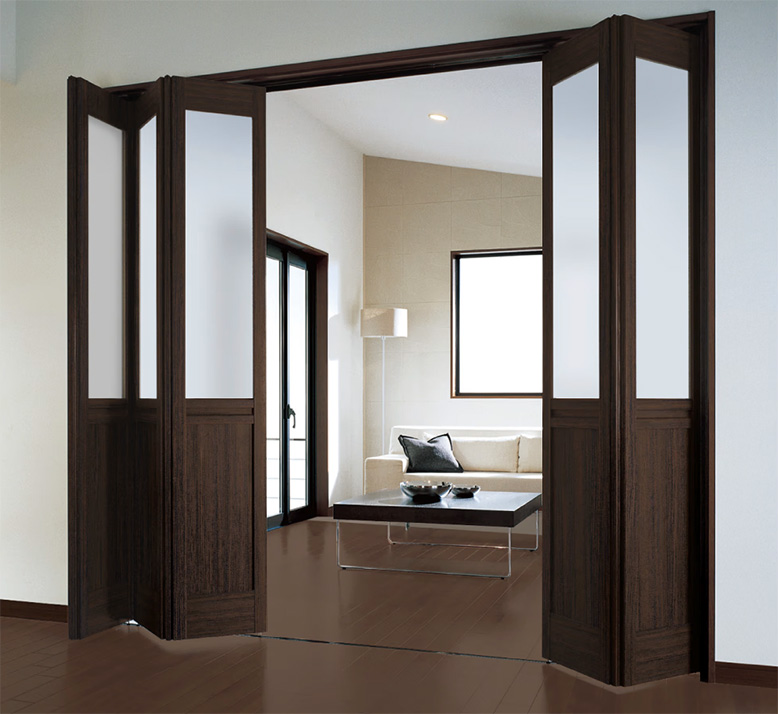 両折れ戸のイメージ