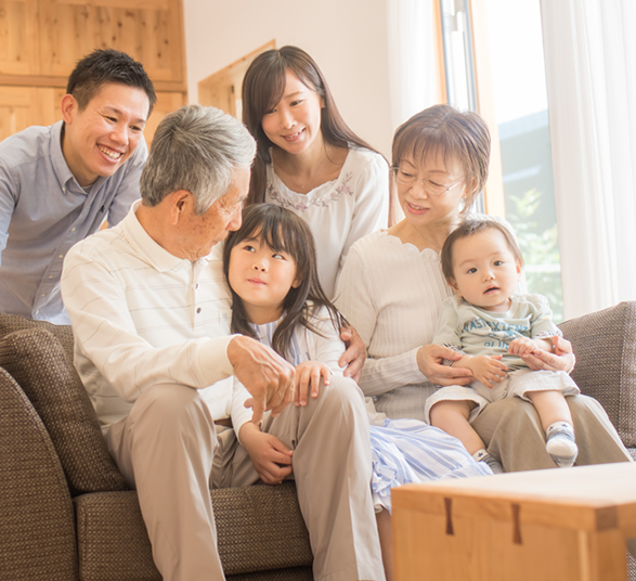暮らしの中に笑顔を。イメージ"